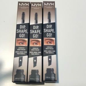 3 NYX brow pomade